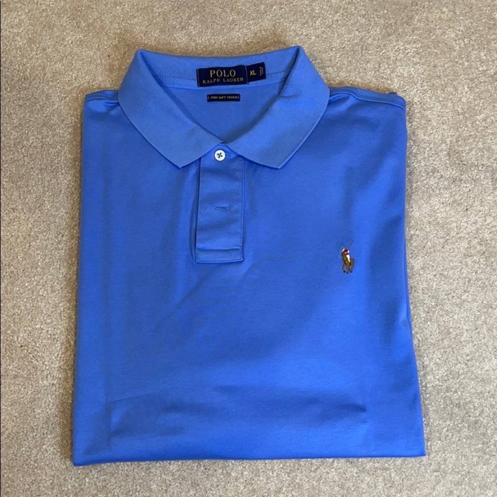 Polo Ralph Lauren Pima Soft Men Polo Shirt Sz XL